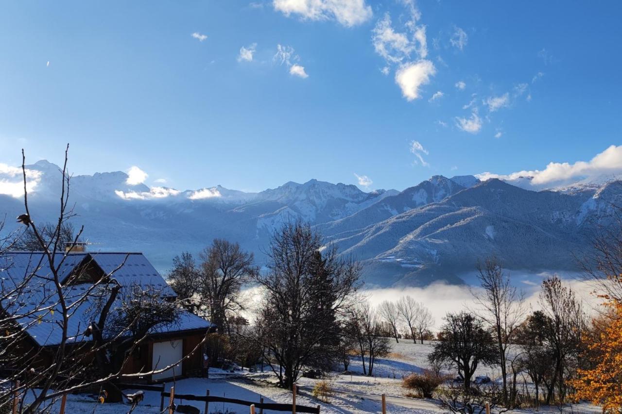 Chalet Mounette Ski Sauna Lac Embrun Puy-Sanieres Zewnętrze zdjęcie