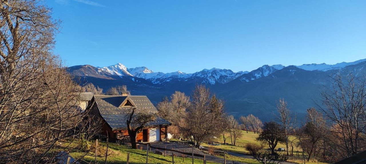 Chalet Mounette Ski Sauna Lac Embrun Puy-Sanieres Zewnętrze zdjęcie